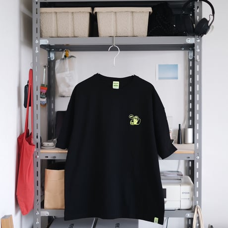 おばけちゃんのゲーマータイポTシャツ［BLACK］