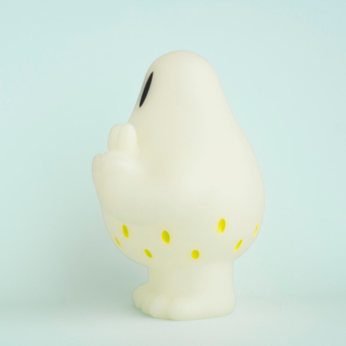 ななしのおばけちゃん 蓄光 2体セット おばけちゃん×イエティ（ブラック＆黄緑） ななしのおばけちゃん 蓄光 2体セット おばけちゃん×イエティ