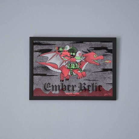 A4リソグラフポスター(Ember Relic)