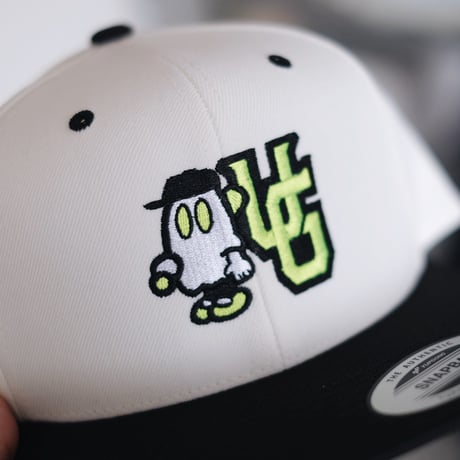 ベースボールロゴキャップ［BLACK / WHITE］