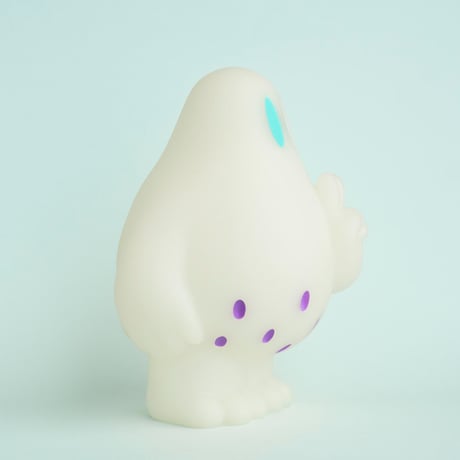ピースイエティ君の蓄光ソフビ[SKYBLUE]