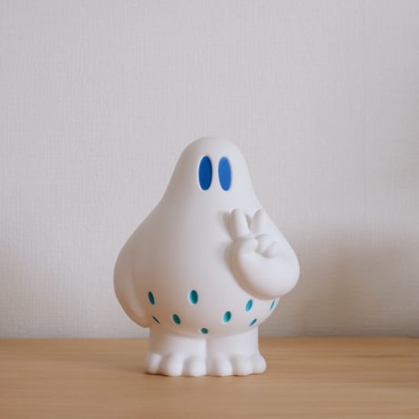 【4体set】ななしのおばけちゃん×イエティ君 ソフビ ピースイエティ君のソフビ/BLACK×GREEN | ななしのおばけちゃん