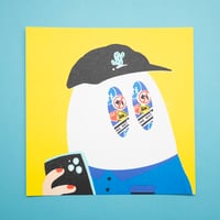 プリントアート - My time [お散歩タイム]