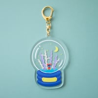 アクリルキーホルダー[迷子の森のスノードーム]