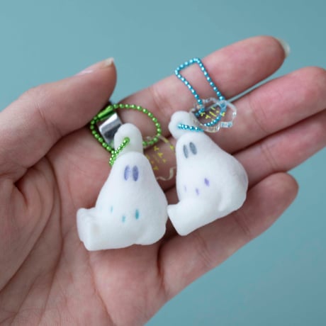 イエティ君のフロッキーキーホルダー