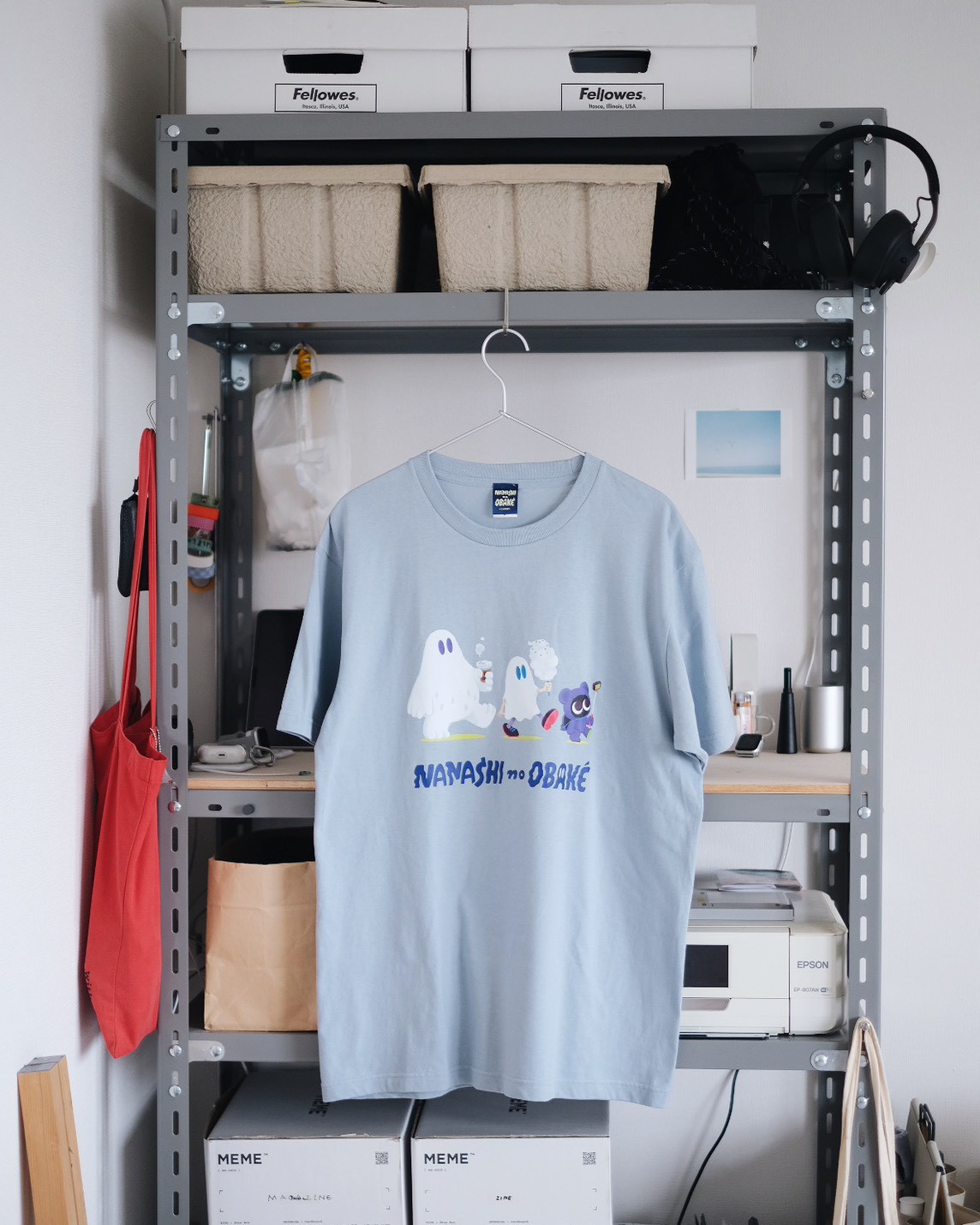 おさんぽTシャツ | ななしのおばけちゃんオンラインストア