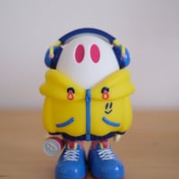 ななしのおばけちゃん 蓄光 2体セット おばけちゃん×イエティ（ブラック＆黄緑） ななしのおばけちゃん 蓄光 2体セット おばけちゃん×イエティ