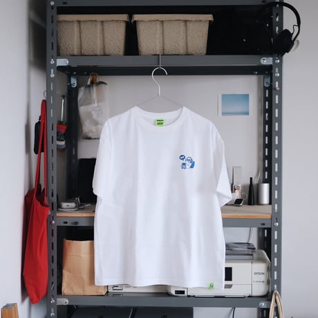 おばけちゃんのゲーマータイポTシャツ［WHITE］