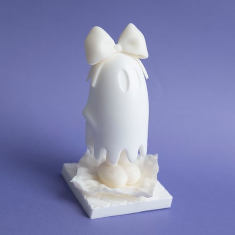 ななしのおばけちゃん新品未使用品 抽選終了】ななしのおばけちゃん Pink/fog VINYL Limited color