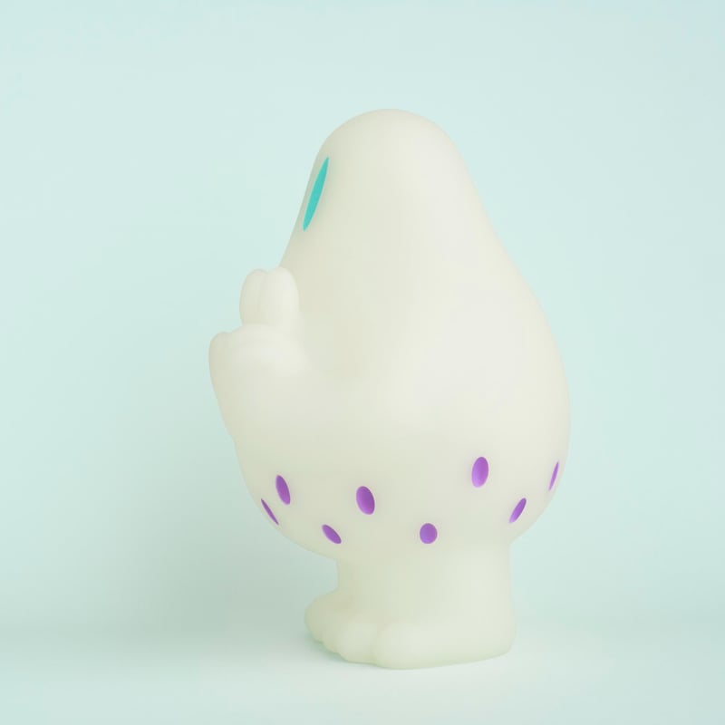 ピースイエティ君の蓄光ソフビ[SKYBLUE] | ななしのおばけちゃん