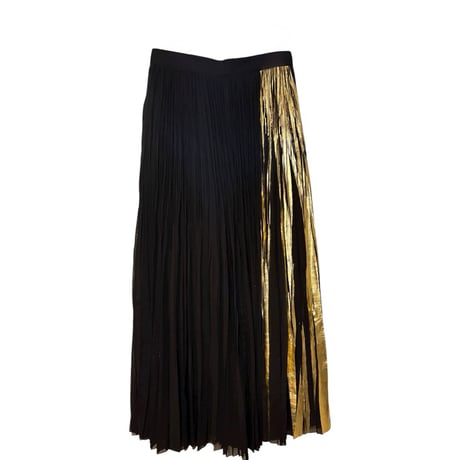 Y's pleated long skirt