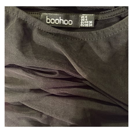 black mesh Tshirt