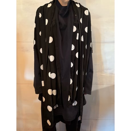 BALENCIAGA Polka dot bow tie dress