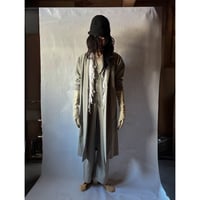 straight line long jacket