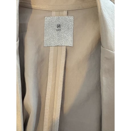 straight line long jacket