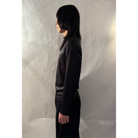 NICOLE side zipper high neck