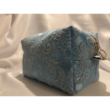 antique curtains box pouch