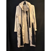 VALENTINO hooded zipper coat
