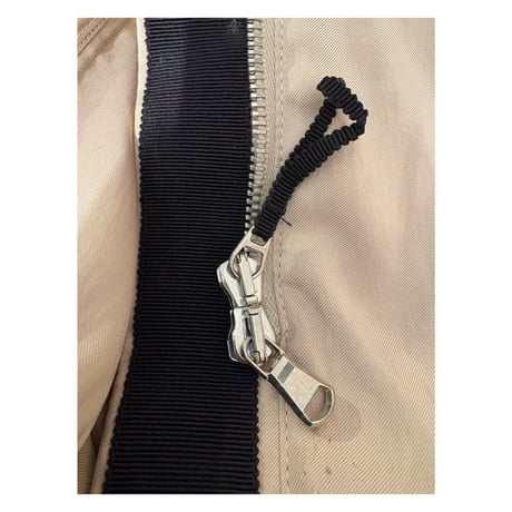 VALENTINO hooded zipper coat