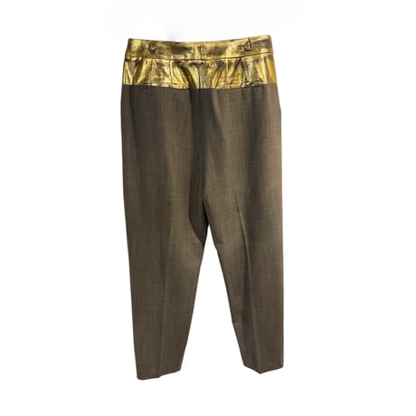 MAX&CO gold glitter pants