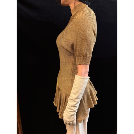 COMME des GARCOS asymmetric knit