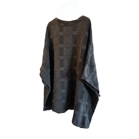 dark gray big-cut clothing