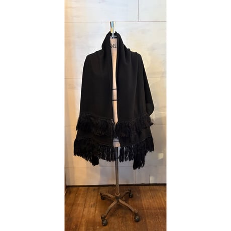 large fringe shawl