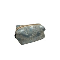 antique curtains caramel pouch