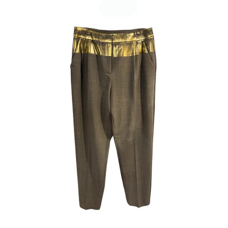 MAX&CO gold glitter pants