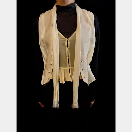 TOGA ARCHIVES fourth buttons vest