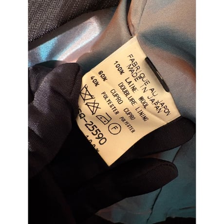 MASAKI MATSUSHIMA striped deformed jacket