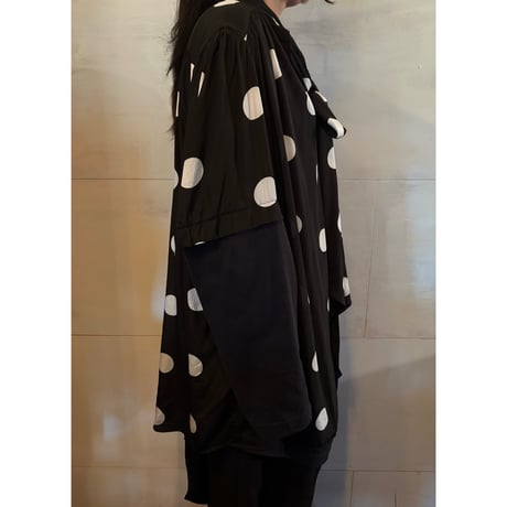 BALENCIAGA Polka dot bow tie dress