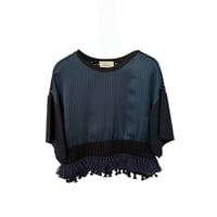 with fringe short tops