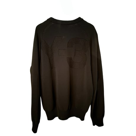 Y-3 embroidered logo knit