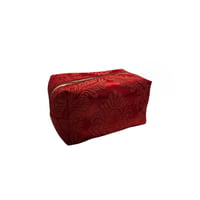 antique curtains box pouch