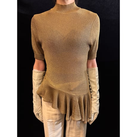 COMME des GARCOS asymmetric knit
