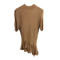 COMME des GARCOS asymmetric knit