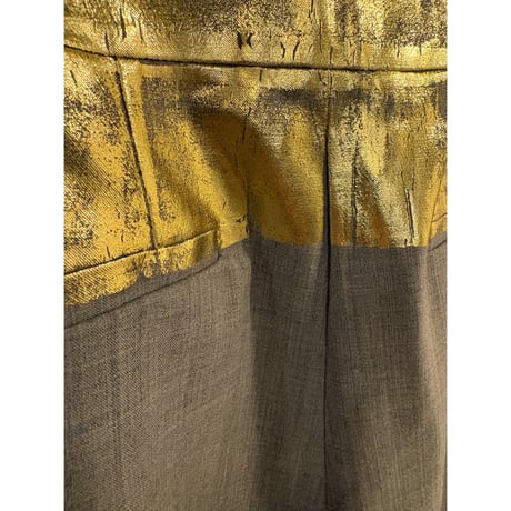 MAX&CO gold glitter pants