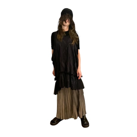 Narcissus pleated skirt