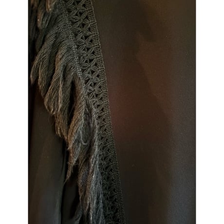 Y's cropped fringe top