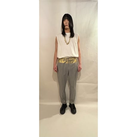 MAX&CO gold glitter pants