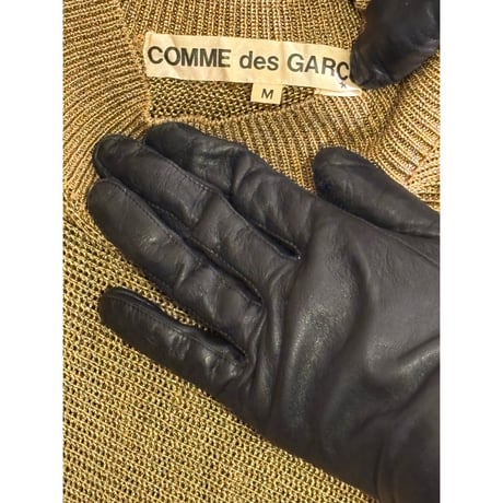 COMME des GARCOS asymmetric knit