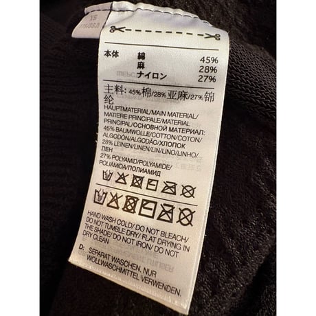 Y-3 embroidered logo knit