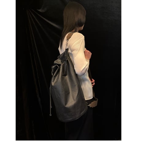 Jean-Paul GAULTIER drawstring type oneshoulder bag