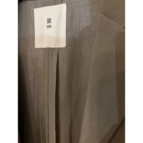 straight line long jacket