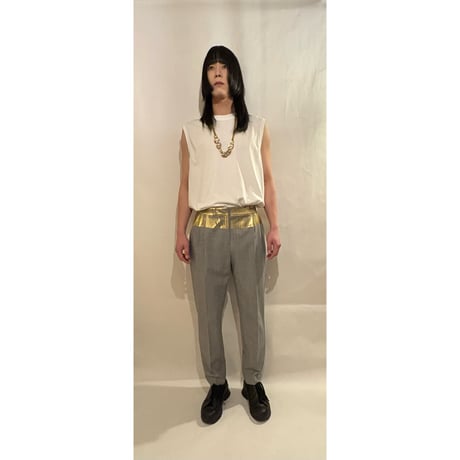 MAX&CO gold glitter pants