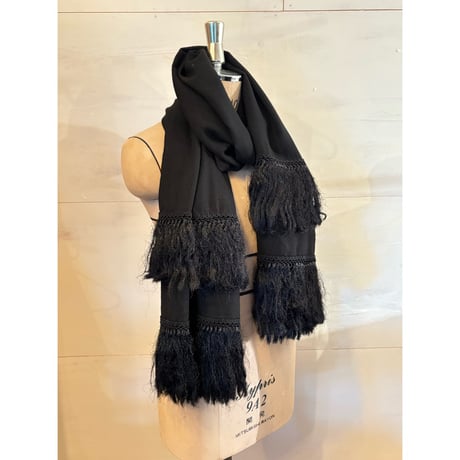 large fringe shawl
