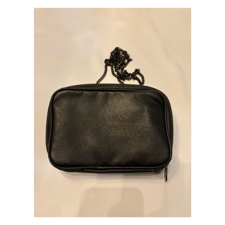 jean paul GAULTIER  bi-fold roundzipper chain wallet
