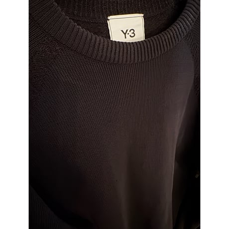 Y-3 embroidered logo knit