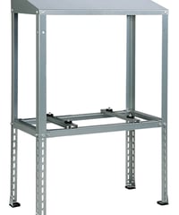 バクマ工業(株)　防雪屋根付平地置用架台　B-HYAZM（2個入）＠￥11,600　送料無料
